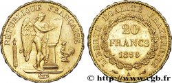 20 francs or Génie, Troisième République, différent torche 1896 Paris F.533/21