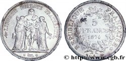 5 francs Hercule 1874 Paris F.334/12
