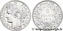 2 francs Cérès, avec légende, A normal 1871 Paris F.265/4