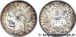 2 francs Cérès, avec légende 1872  Paris F.265/8 SUP