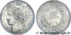 50 centimes Cérès, Troisième République 1874 Paris F.189/7