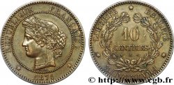 10 centimes Cérès, petit A 1871 Paris F.135/6 TTB