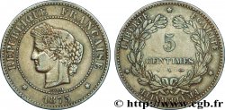 5 centimes Cérès 1873 Paris F.118/7 TTB