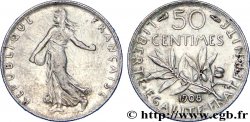 50 centimes Semeuse 1908  F.190/15 TTB