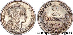 2 centimes Daniel-Dupuis 1904  F.110/9 TTB