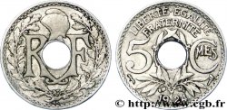 5 centimes Lindauer, petit module 1924 Poissy F.122/9 TTB