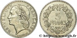 5 francs Lavrillier, nickel 1933 F.336/2