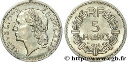 5 francs Lavrillier, nickel 1938 F.336/7