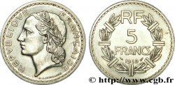 5 francs Lavrillier, nickel 1939  F.336/8 EBC