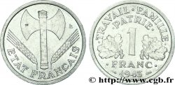 1 franc Francisque, légère 1943 F.223/3