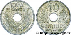 10 centimes État français, petit module 1943 F.142/2