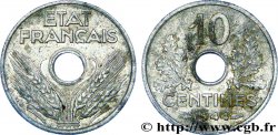 10 centimes État français, petit module 1944 F.142/3