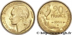 20 francs G. Guiraud 1951 Beaumont-Le-Roger F.402/8