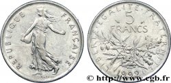 5 francs Semeuse, nickel 1992 Pessac F.341/25