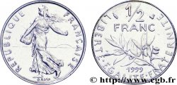 1/2 franc Semeuse, BU (Brillant Universel) 1999 Pessac F.198/42