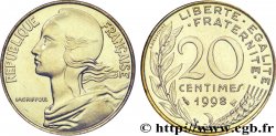 20 centimes Marianne, BU (Brillant Universel) 1998 Pessac F.156/42