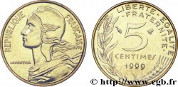 5 centimes Marianne, BU (Brillant Universel) 1999 Pessac F.125/43