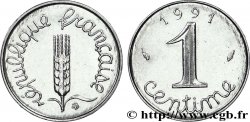 1 centime Épi, frappe monnaie 1991 Pessac F.106/48