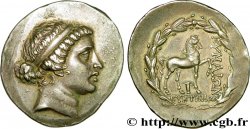 ÉOLIDE - CYMÉ Tétradrachme stéphanophore