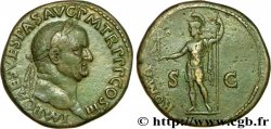 VESPASIEN Sesterce, (GB, Æ 33) TTB+/TTB