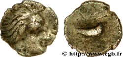 SALUVII Hémiobole à la tête de satyre et à la corne XF/AU