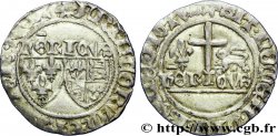 HENRY VI OF LANCASTER Blanc aux écus 23/11/1423 Le Mans