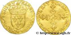 LOUIS XIII Écu d or au soleil, 1er type 1615 Paris