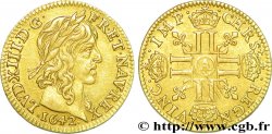 LOUIS XIII LE JUSTE Demi-louis d or aux huit L (effigie de Jean Warin) 1642 Paris, Monnaie du Louvre