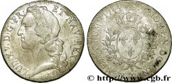 LOUIS XV DIT LE BIEN AIMÉ Écu dit  au bandeau  1744 Nantes TB+