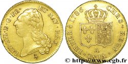 LOUIS XVI Double louis d’or aux écus accolés 1786 Paris
