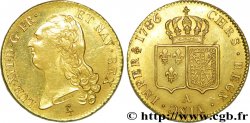 LOUIS XVI Double louis d’or dit aux écus accolés 1786 Paris