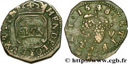 ITALIE - NAPLES - HENRI DE GUISE Tornese 1648 Naples TB+