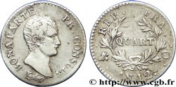Quart (de franc) Bonaparte Premier Consul 1804 Perpignan F.157/9