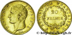 20 francs or Napoléon tête nue, Calendrier révolutionnaire 1805 Perpignan F.512/3