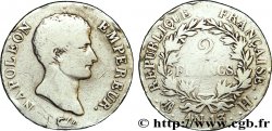 2 francs Napoléon Empereur, Calendrier révolutionnaire 1805 La Rochelle F.251/16