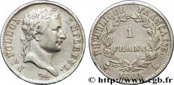1 franc Napoléon Ier tête laurée, République française 1808 Bayonne F.204/9