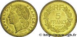 Essai de 5 francs Lavrillier, bronze-aluminium 1939 Paris F.337/2