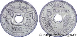 TROISIÈME RÉPUBLIQUE - TUNISIE - PROTECTORAT FRANÇAIS Essai de 5 centimes 19(31) Paris
