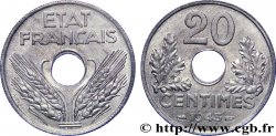 20 centimes État français, frappe courante 1943 Paris F.153A/1