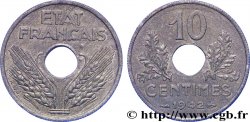 10 centimes État français, grand module, frappe courante 1942 Paris F.141/3