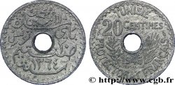 GOUVERNEMENT PROVISOIRE DE LA RÉPUBLIQUE FRANÇAISE - TUNISIE - PROTECTORAT FRANÇAIS Essai de 20 centimes 1945 Paris SUP