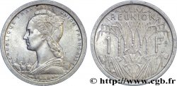 QUATRIÈME RÉPUBLIQUE - UNION FRANÇAISE - ÎLE DE LA RÉUNION 1 franc Union française en aluminium 1948 Paris SUP