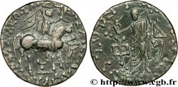 SCITIA - REGNO INDO-SCITIA - AZES Tétradrachme bilingue