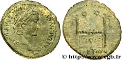 TIBERIO As à l autel de Lyon, (MB, Æ 27)