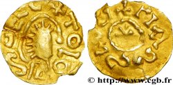 MONETE DELLO MEROVINGI - TOULOUSE (TOLOSA) - Aquitania Triens à la tête stylisée