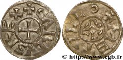 CHARLES II LE CHAUVE Denier TTB+