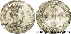 HENRY III Franc au col plat 1576 Paris