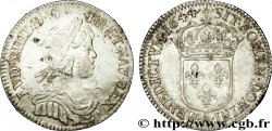 LOUIS XIV LE GRAND OU LE ROI SOLEIL Douzième d écu à la mèche courte 1644 Paris, Monnaie de Matignon