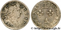 LOUIS XIV THE SUN KING Deux sols dits des traitants 1676 Paris