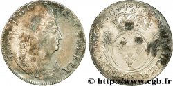 LOUIS XIV LE GRAND OU LE ROI SOLEIL Écu aux palmes 1694 Lille